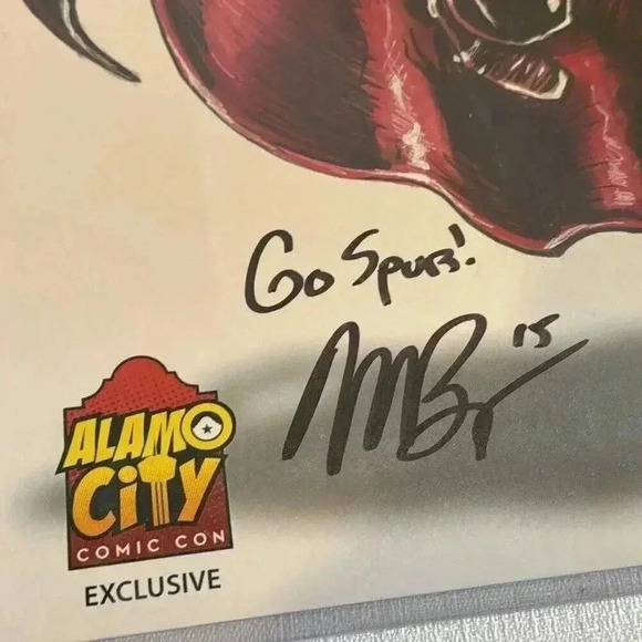 The RED‎ MAMBA Alamo City Comic Con Exclusive Matt Bonner signed limited edition - Picture 5 of 7